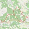 Trace GPS Goult - Notre-Dame de Lumières, itinéraire, parcours