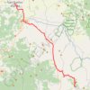 Trace GPS Via Francigena San Quirico d'Orcia - Radicofani, itinéraire, parcours