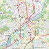 Trace GPS De Woippy à Metz-Sablon, itinéraire, parcours