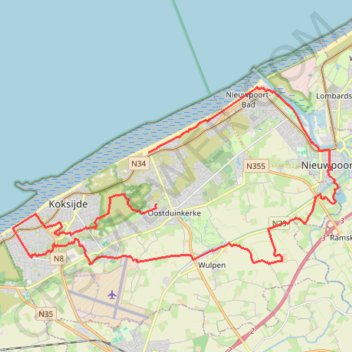 Trace GPS 1 - 32 km (32 km) - 08 Jun 21, itinéraire, parcours