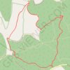 Trace GPS La cèdraie du Ventoux - Flassan, itinéraire, parcours