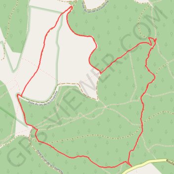 Trace GPS La cèdraie du Ventoux - Flassan, itinéraire, parcours