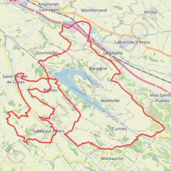 Trace GPS Le Grand Tour - Lac de Ganguise, itinéraire, parcours