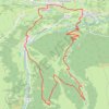 Trace GPS Cazeaux de Larboust, itinéraire, parcours