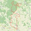 Trace GPS La Denis Leproux - Saint-Calais, itinéraire, parcours