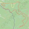 Trace GPS Boucle Riu Majo Paradella Saint Laurent de cerdans Coustouges, itinéraire, parcours