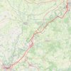 Trace GPS Le Mans Angers, itinéraire, parcours
