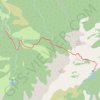 Trace GPS Refuge de la Carança par le col de la Mitja, itinéraire, parcours