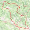 Trace GPS Saint-Geniez-d'Olt - (75km, D+500m), itinéraire, parcours