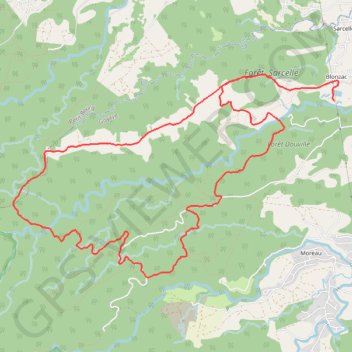 Trace GPS 🚶 Trace, boucle de Goyave, itinéraire, parcours