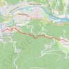 Trace GPS Le Cheylard - Saint Michel d'Aurance, itinéraire, parcours
