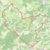 Trace GPS Boucle des Monts de l'Ognon - Villersexel, itinéraire, parcours