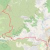 Trace GPS Corse, Ajaccio, Sources de la Lisa et Pozzo di Borgo, itinéraire, parcours