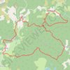 Trace GPS Tarnac - Circuit 5, Bois et villages, itinéraire, parcours
