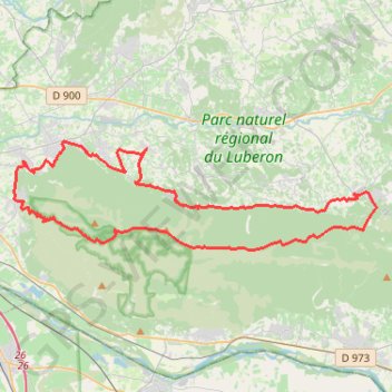 Trace GPS Balade en Gravel, itinéraire, parcours