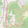 Trace GPS Lamanon-Talagard-Vernegues, itinéraire, parcours