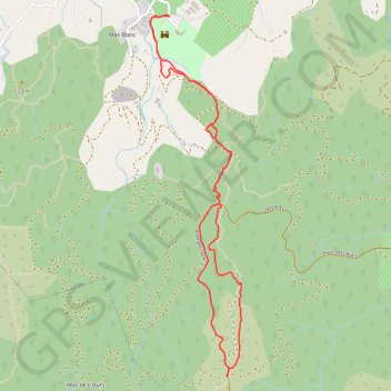 Trace GPS Les Hauts de Valmy, itinéraire, parcours