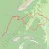 Trace GPS La Cochette par col de Grapillon, itinéraire, parcours