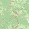 Trace GPS Tour du Morvan - De La Rivière à Anost, itinéraire, parcours