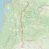 Trace GPS De Saucats à Toulouzette, itinéraire, parcours