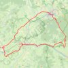Trace GPS Saint-Didier - Chapey - Montromble, itinéraire, parcours
