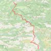 Trace GPS Gourdon -> Entrevaux, itinéraire, parcours