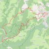 Trace GPS Entre les rivières Corrèze et Menaude - Corrèze, itinéraire, parcours