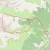 Trace GPS Tour des Rochers de Vallorin, itinéraire, parcours