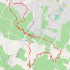 Trace GPS Saint Loubes - Les Fontaines, itinéraire, parcours