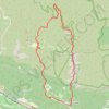 Trace GPS Randonnées dans les Gorges du Régalon Luberon, itinéraire, parcours