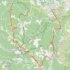 Trace GPS GR44A Des Vans (Ardèche) à Malons-et-Elze (Gard), itinéraire, parcours