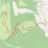 Trace GPS Sommet Bucher depuis la Rûa, itinéraire, parcours