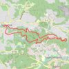 Trace GPS 2021 03 26 - Le Bruguet La Brague rectifié, itinéraire, parcours