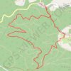 Trace GPS Parc de Pichauris, itinéraire, parcours