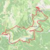 Trace GPS Boucle Saint sulpice-espagnac, itinéraire, parcours