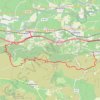 Trace GPS Sur les crêtes de l'Alaric qui dominent Comignes et Babaira, itinéraire, parcours