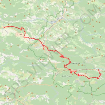 Trace GPS Traversée des Chateaux Cathares : Caudiès de Fenouillèdes - Puivert, itinéraire, parcours