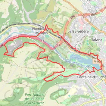 Trace GPS Le sentier Jean Montmey - Tour du Lac Kir, itinéraire, parcours