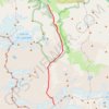 Trace GPS Col de la Roche Faurio, itinéraire, parcours