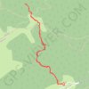 Trace GPS Col Carlong, itinéraire, parcours