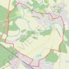 Trace GPS La ferme de Forest - Verneuil-l'Étang, itinéraire, parcours