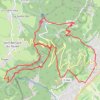 Trace GPS Sept cascades de la Terrasse en huit (Chartreuse), itinéraire, parcours