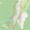 Trace GPS Cheminee du Lorzier en boucle depuis Challais (Chartreuse), itinéraire, parcours