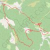 Trace GPS Le tour du Piègu par Soubreroche (Drôme), itinéraire, parcours