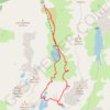 Trace GPS Étang d'Izourt - Orri de Petsiguer - Étang de la Goueille - Étang Fourcat, itinéraire, parcours