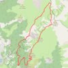 Trace GPS Côte de Lancheton, itinéraire, parcours