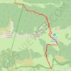 Trace GPS Col d'Espadres, itinéraire, parcours