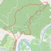 Trace GPS Luzech-Impernal, itinéraire, parcours