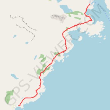 Trace GPS LOF_15_nesland nusfjord, itinéraire, parcours