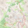 Trace GPS Fouillouse Maljasset par les 9 couleurs, itinéraire, parcours